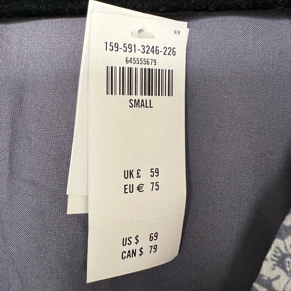 Abercrombie Blue Wrap Dress - Picture 6 of 6